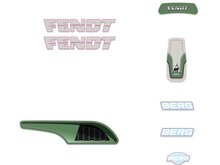 BERG-Onderdeel Skelter - Buddy 2.0 - Sticker set Fendt