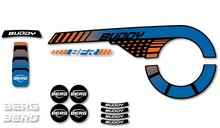 BERG-Onderdeel Skelter - Buddy 2.0 - Sticker set B-Orange
