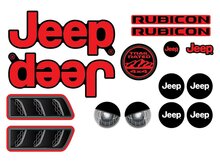 BERG-Onderdeel Skelter - Buzzy - Sticker set Rubicon