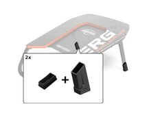 BERG-Onderdeel Pro Launcher - Straight Leg Rubber Foot + Plastic Cap (2x)