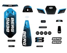 BERG-Onderdeel Skelter - Rally - Sticker Set APX blauw