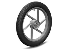 BERG-Onderdeel Skelter - wielen 6-spoke grijs 2.75x17 left