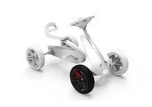 BERG-Onderdeel Skelter - wielen 5-spoke zwart-zwart 9x2, front
