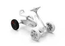 BERG-Onderdeel Skelter - wielen 5-spoke zwart-zwart 9x2 rear