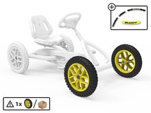 BERG-Onderdeel Skelter - wielen 10-spoke yellow 12.5x2.25-8 all terrain, (Cross)