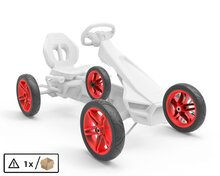 BERG-Onderdeel Skelter - wielen rood 12.5x2.50-9 slick