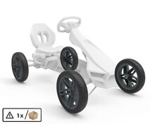 BERG-Onderdeel Skelter - wielen grijs 12.5x2.50-9 slick