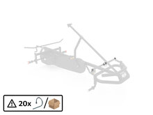 BERG-Onderdeel Skelter - XL Frame - stuurstang secure veren (20x)