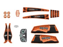 BERG-Onderdeel Skelter - XL Frame - Sticker set X-Cross