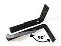 BERG-Onderdeel Skelter - XL Frame - Mudguard carrier 400, 90&deg;