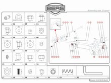 BERG-Onderdeel Skelter - XL Frame - Assembly set for frame box