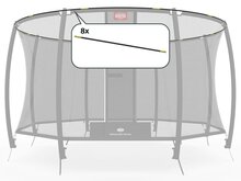 BERG Tent Tubes 270 (9ft) voor Safety Net Deluxe - 8 stuks