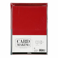 50 Kaarten en 50 Enveloppen Kerst - 10,5x15 cm