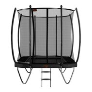Avyna Trampoline Opbouw 305x225 (223) met net &ndash; Zwart