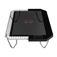 Avyna Trampoline Opbouw 305x225 (223) met net &ndash; Zwart