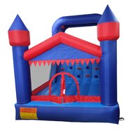 Springkussen Double Mega Slide Blauw/Rood (SK09-N) | Avyna