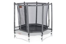 Veiligheidsnet incl palen tbv &Oslash; 245 cm Grijs  (08)