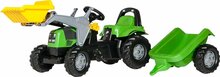 Rolly Toys Deutz Met Voorlader En Aanhanger