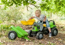 Rolly Toys Deutz Met Voorlader En Aanhanger
