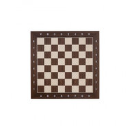 Schaakbord ingelegd inclusief cijfers en letters, 40 x 40 cm - Esdoorn/kassia