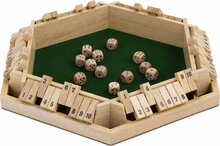 Shut the box (6 spelers) - Rubberhout