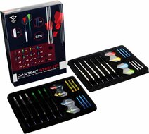 Steeltip dartpijlen - 4 sets, messing tungsten inclusief accessoires - 23 gram | Longfield