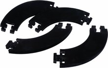 Longfield 4pc surround - Zwart
