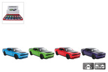 Kinsmart Dodge Challenger SRT 170 die-cast pull-back &ndash; diverse uitvoeringen