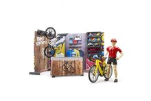 Bruder bworld Bikeshop met figuur (63120)