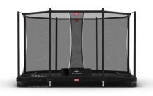 BERG Ultim Favorit InGround 330 Black + Safety Net Comfort