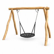 Robinia nestschommel voor openbaar gebruik 220cm (voorbeeld uitvoering) - witte achtergrond