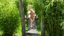 Robinia junglebrug voor openbaar gebruik 360cm (voorbeeld uitvoering)