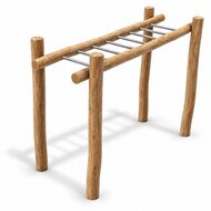 Robinia slingerrek voor openbaar gebruik 200/300/400 cm (voorbeeld uitvoering) - witte achtergrond
