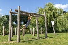 Robinia slingerrek voor openbaar gebruik 200/300/400 cm (voorbeeld uitvoering)
