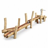 Robinia Waterspeelplaats voor openbaar gebruik 325cm x 210cm - witte achtergrond
