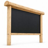 Robinia Krijtbord - vrijstaand voor openbaar gebruik 200cm x 100cm - witte achtergrond