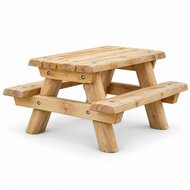 Robinia kinderpicknicktafel &ndash; voor openbaar gebruik - witte achtergrond