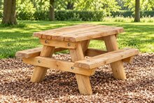 Robinia kinderpicknicktafel &ndash; voor openbaar gebruik - sfeerbeeld