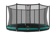 BERG Favorit InGround 380 Green + Safety Net Comfort
