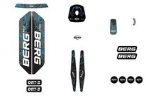 Rally - Sticker Set DRT Black 3 Gears