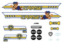 Buzzy - Sticker set Chase