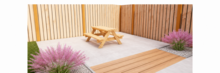Houten kinderpicknicktafel 100 cm