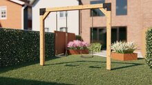 Houten schommel George 300 cm van Douglas hout &ndash; Premium
