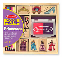 Melissa &amp; Doug  Houten Stempelset Prinsessen