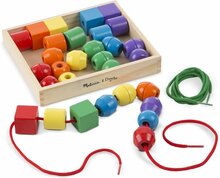 Melissa &amp; Doug  Grote Rijgkralen (30 Stuks)