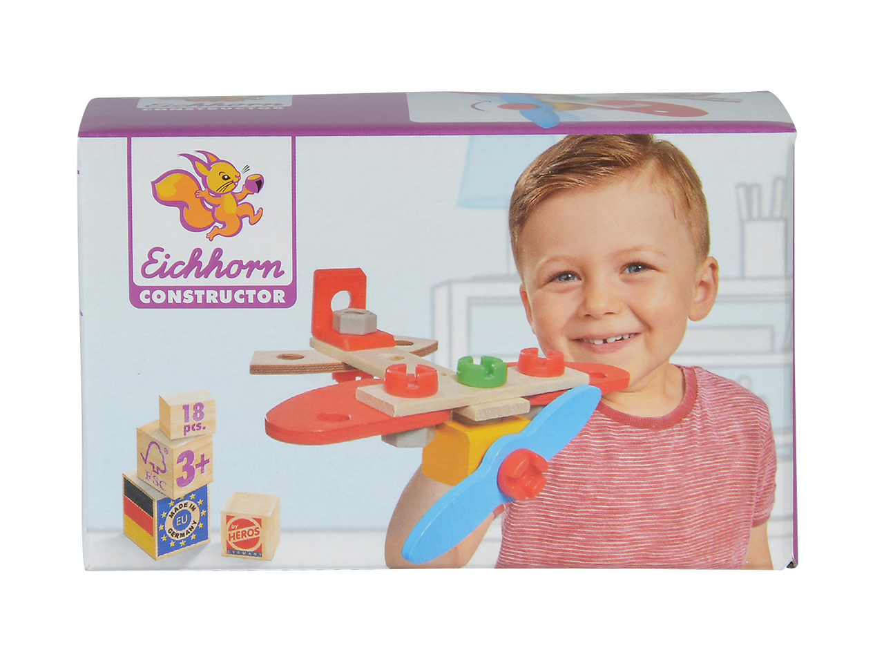 Heros Constructor Vliegtuig (18-Delig)