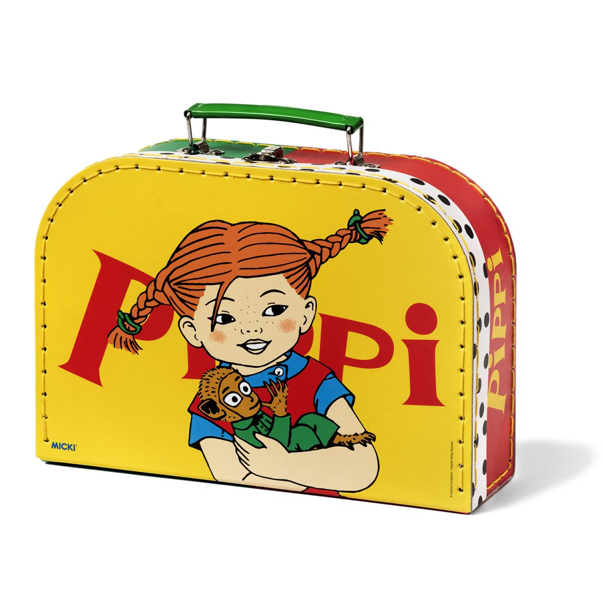 Micki Pippi Langkous Koffertje (25Cm/Geel)