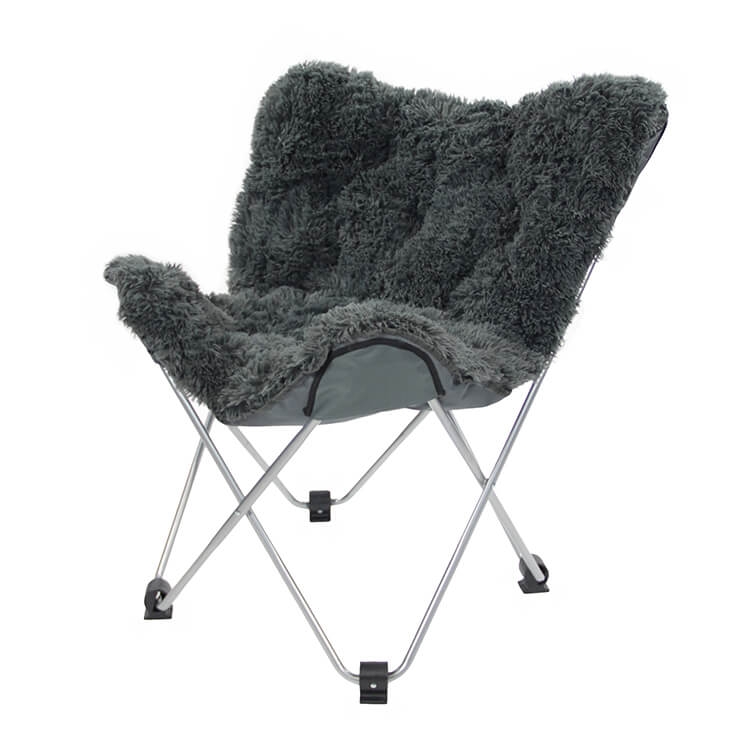 Oventure Fluffy Chair kampeerstoel - grijs