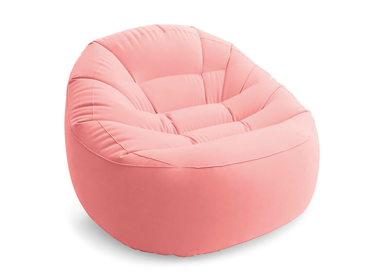 Intex Beanless Bag opblaasbare stoel - Roze