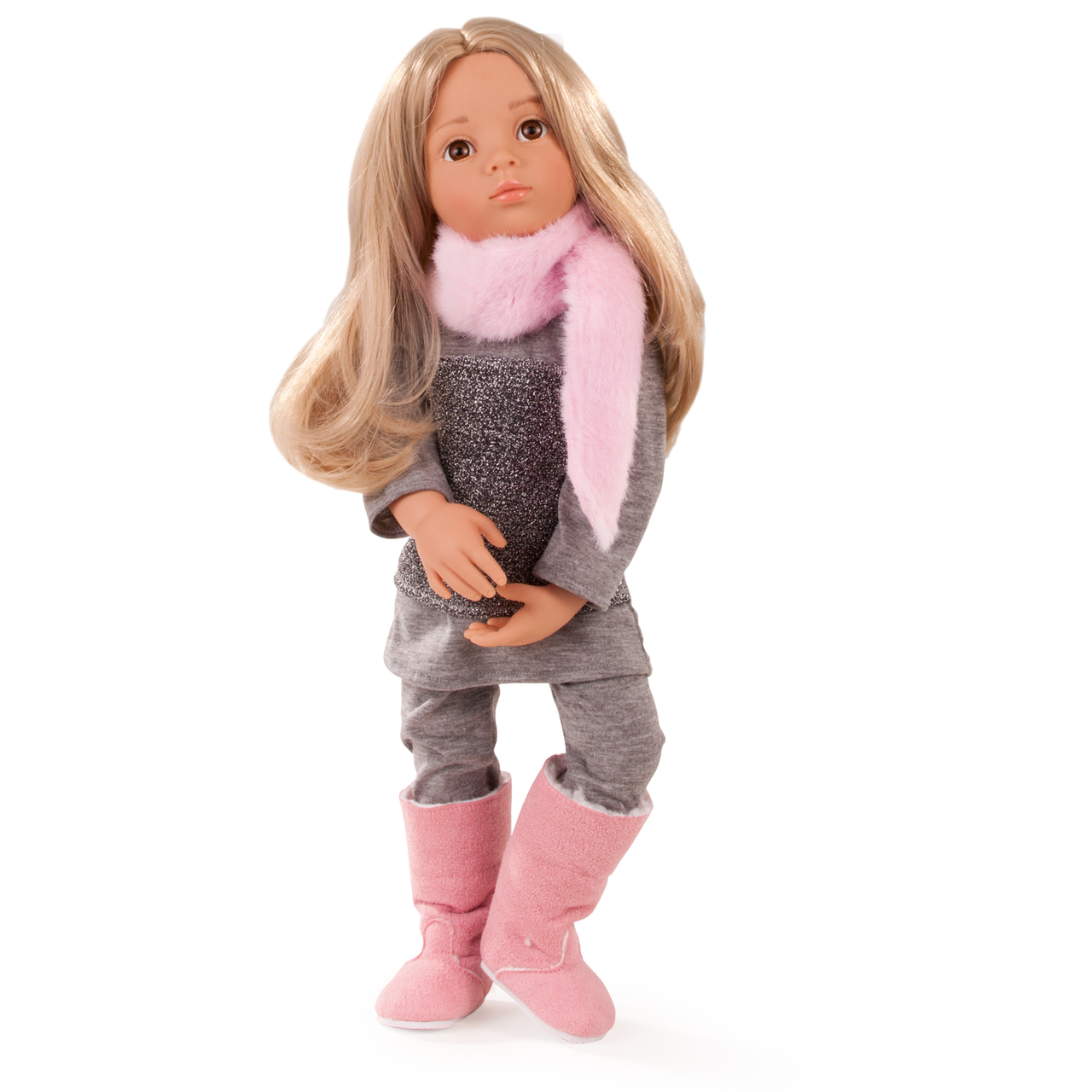 G&ouml;tz Happy Kidz, "Emily", blond haar, bruine ogen, 50 cm